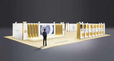 上海展臺設(shè)計,環(huán)貿(mào)奢侈品-展臺設(shè)計搭建